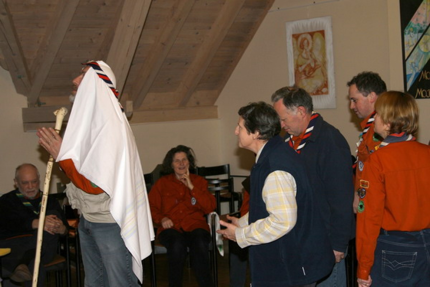 Duhovni vikend odraslih skavtov Slovenije s koprskim pomožnim škofom Jurijem Bizjakom