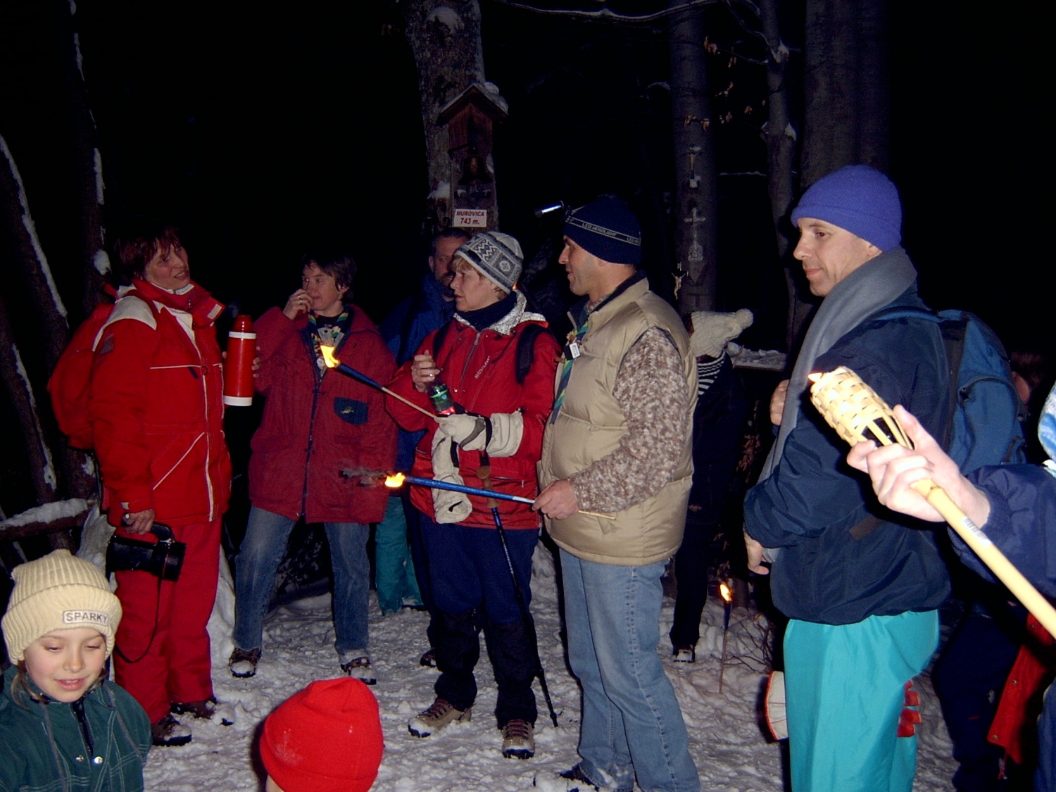 NOČNI  POHODI NA  MUROVCO Z PREJŠNJIH  LET