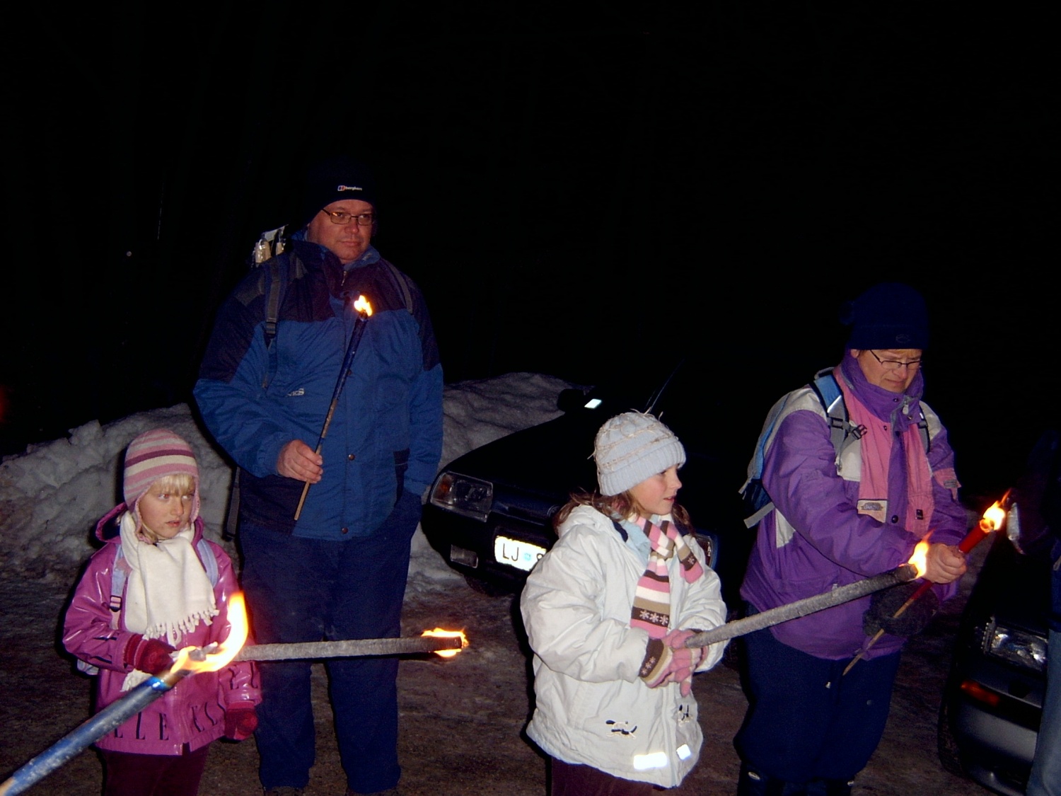 NOČNI  POHODI NA  MUROVCO Z PREJŠNJIH  LET