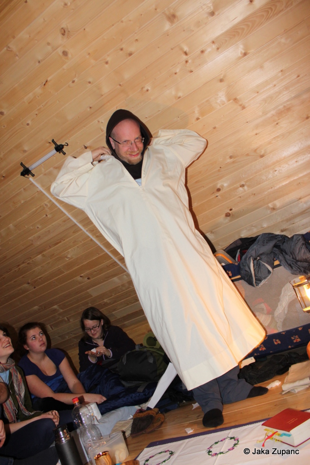 Priprave na večerno mašo