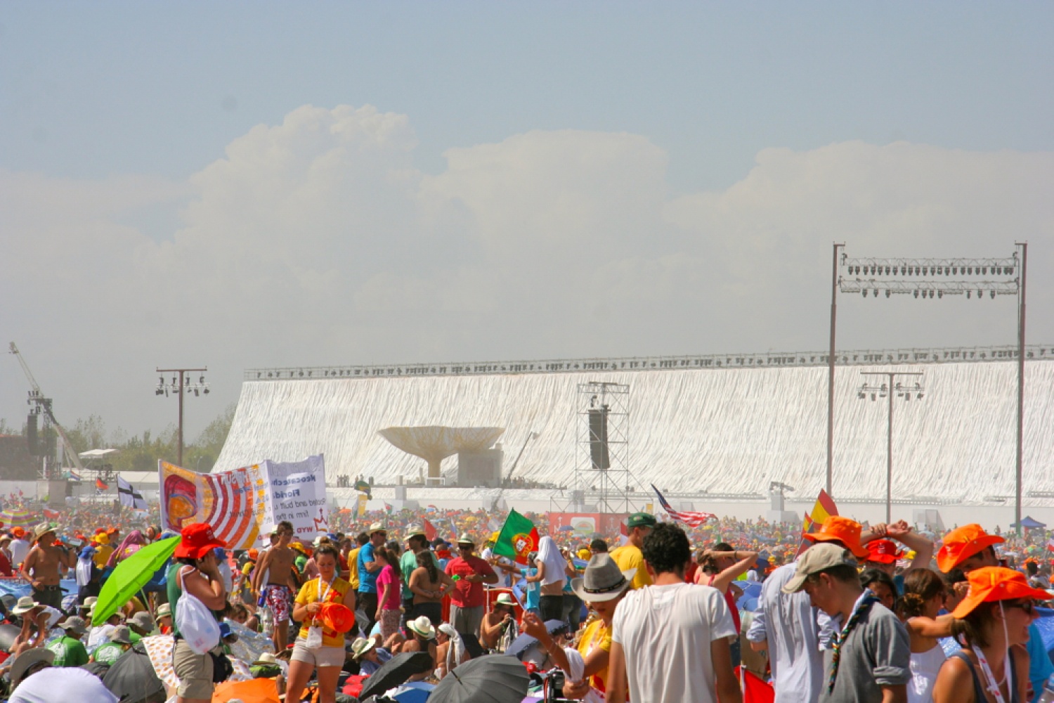 Cuatro vientos- prizorišče sobotne vigilije in nedeljske zaključne sv. maše s papežem