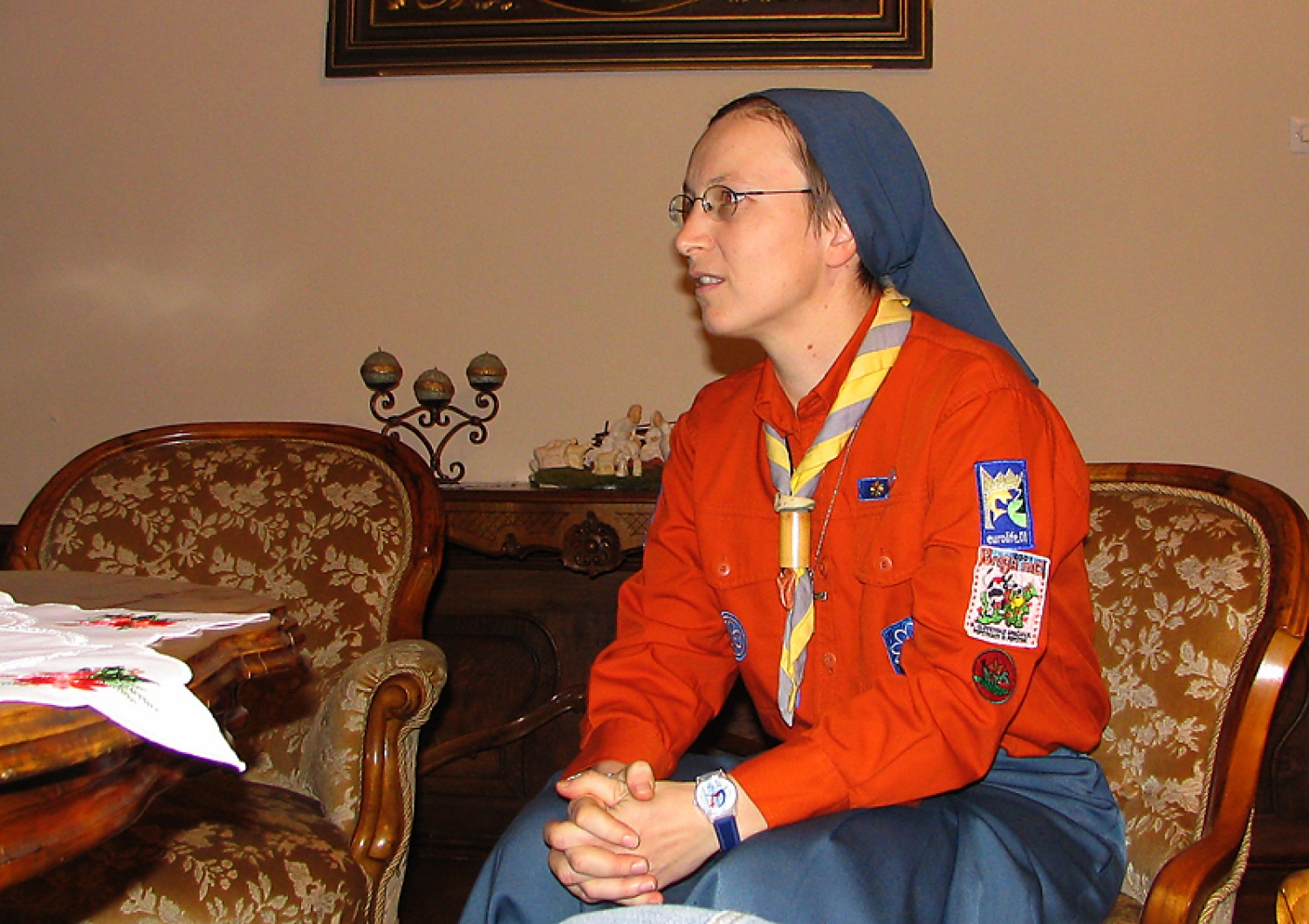 Sestra in skavtinja Marjeta Pija Cevc, vodja iniciativnega odbora SVET SI.