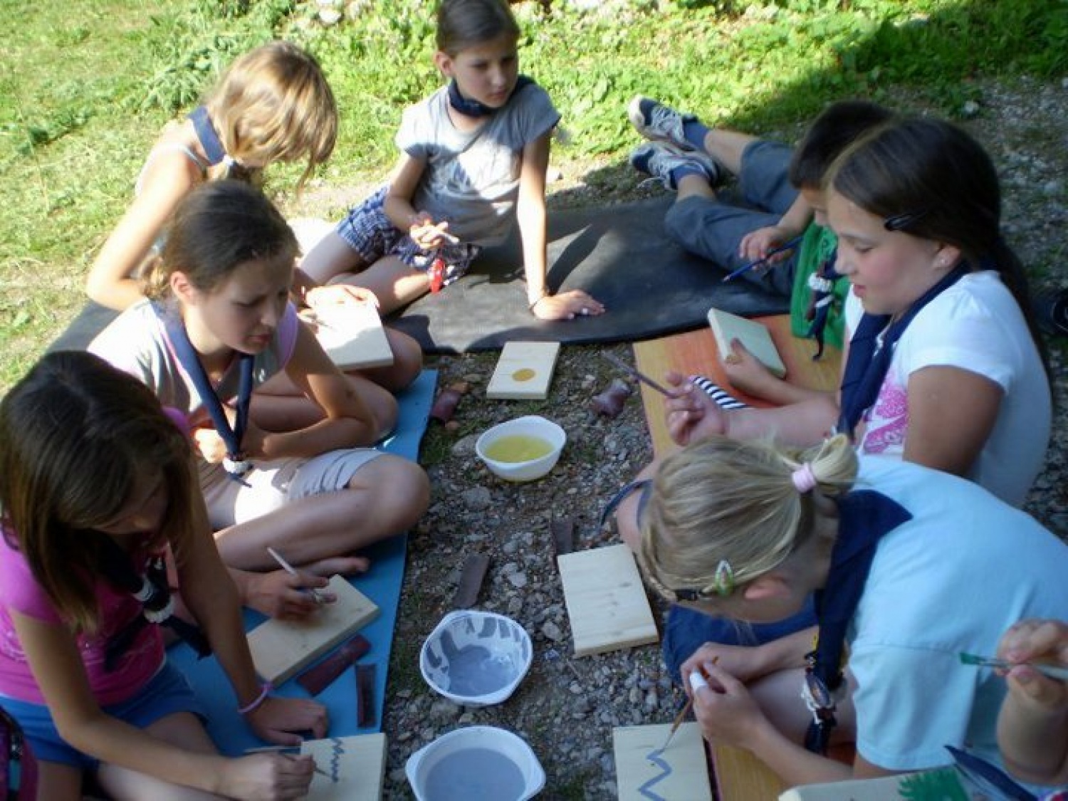 Barvanje panjskih končnic