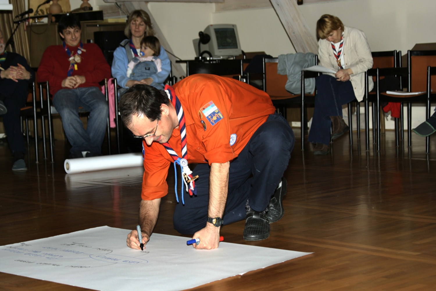 Moderiranje delavnice o gradnji zaupanja