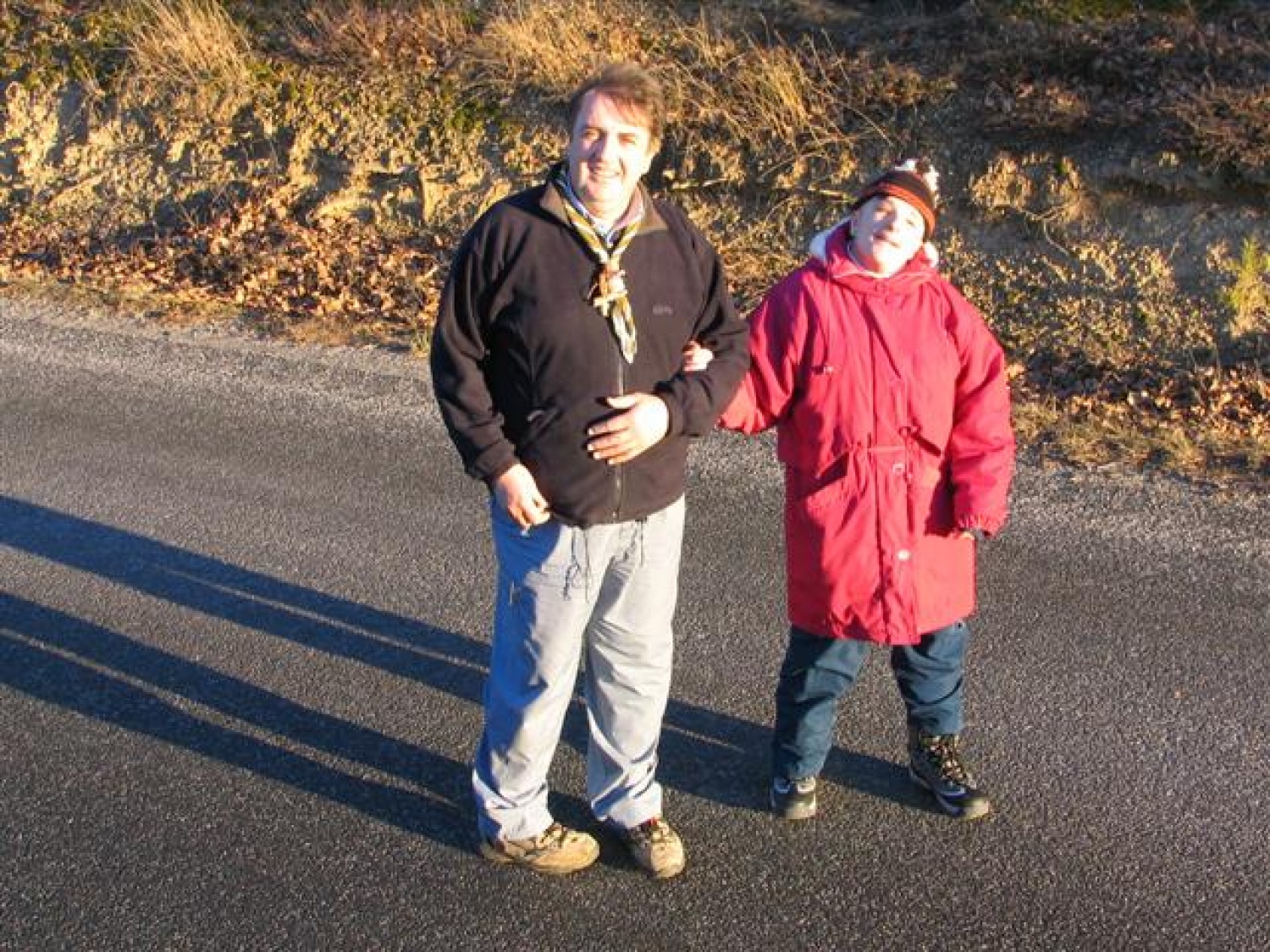 Tone in Tinca na sprehodu