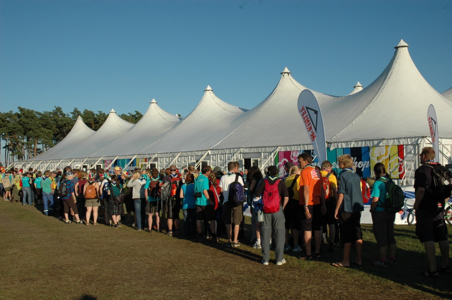 Tudi na Jamboreeju je soping zelo priljubljen