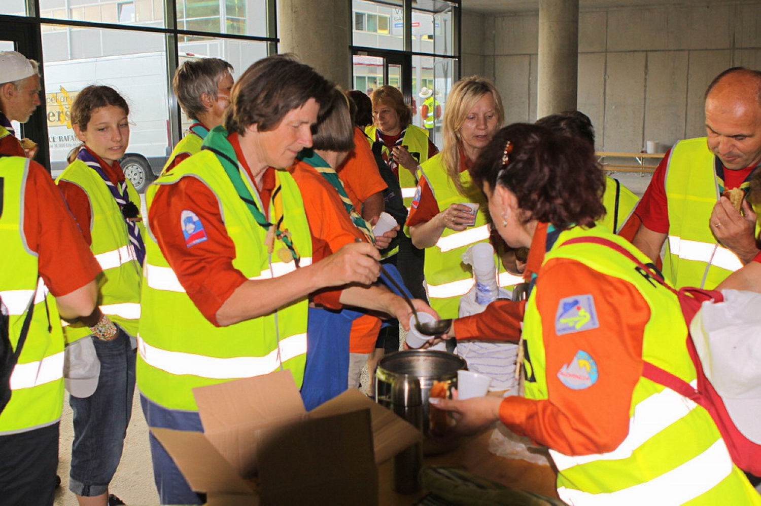 Celjani so poskrbeli za jutranjo kavico