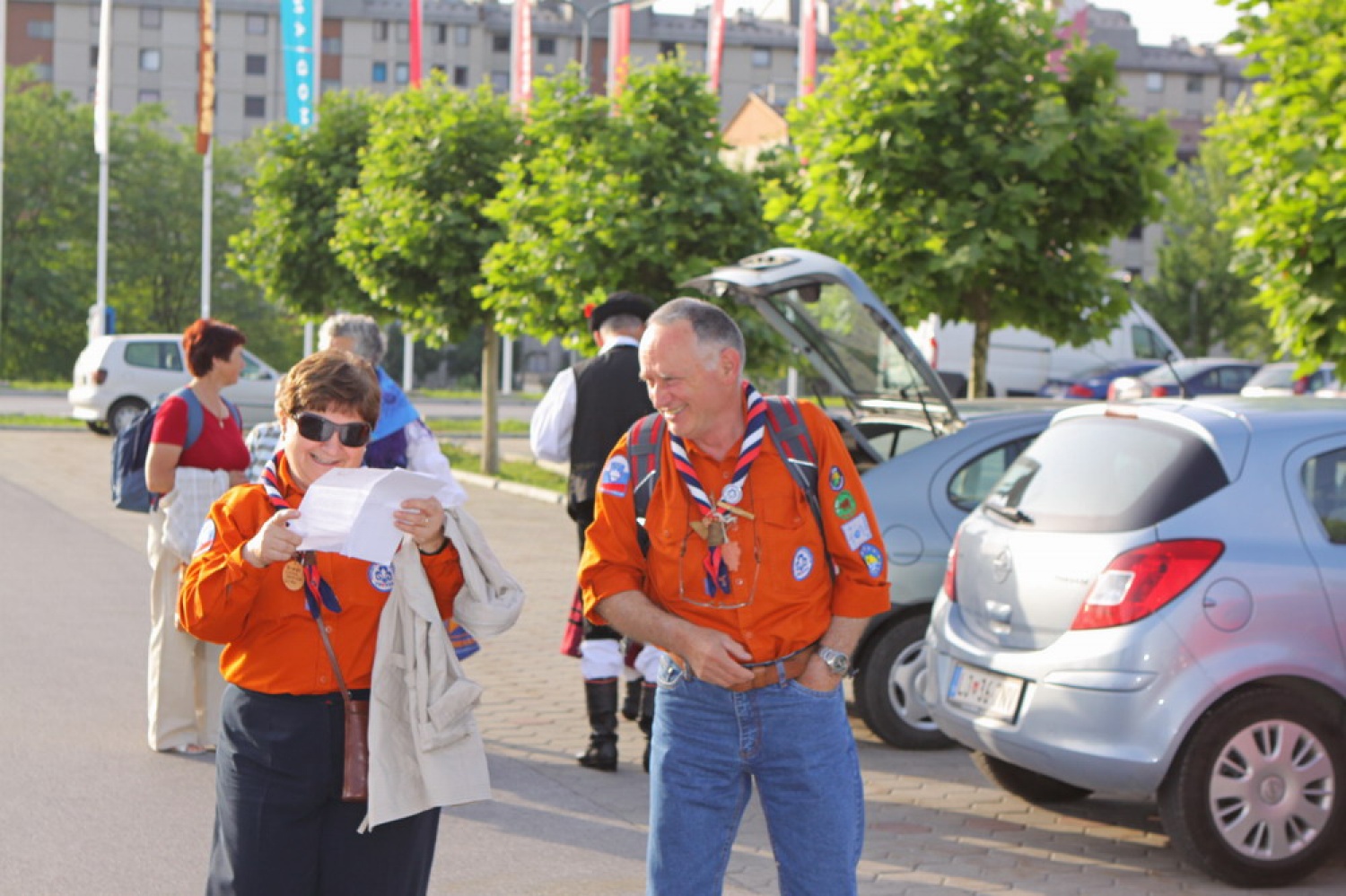 Mimi in Franci sta bila med povabljenimi gosti