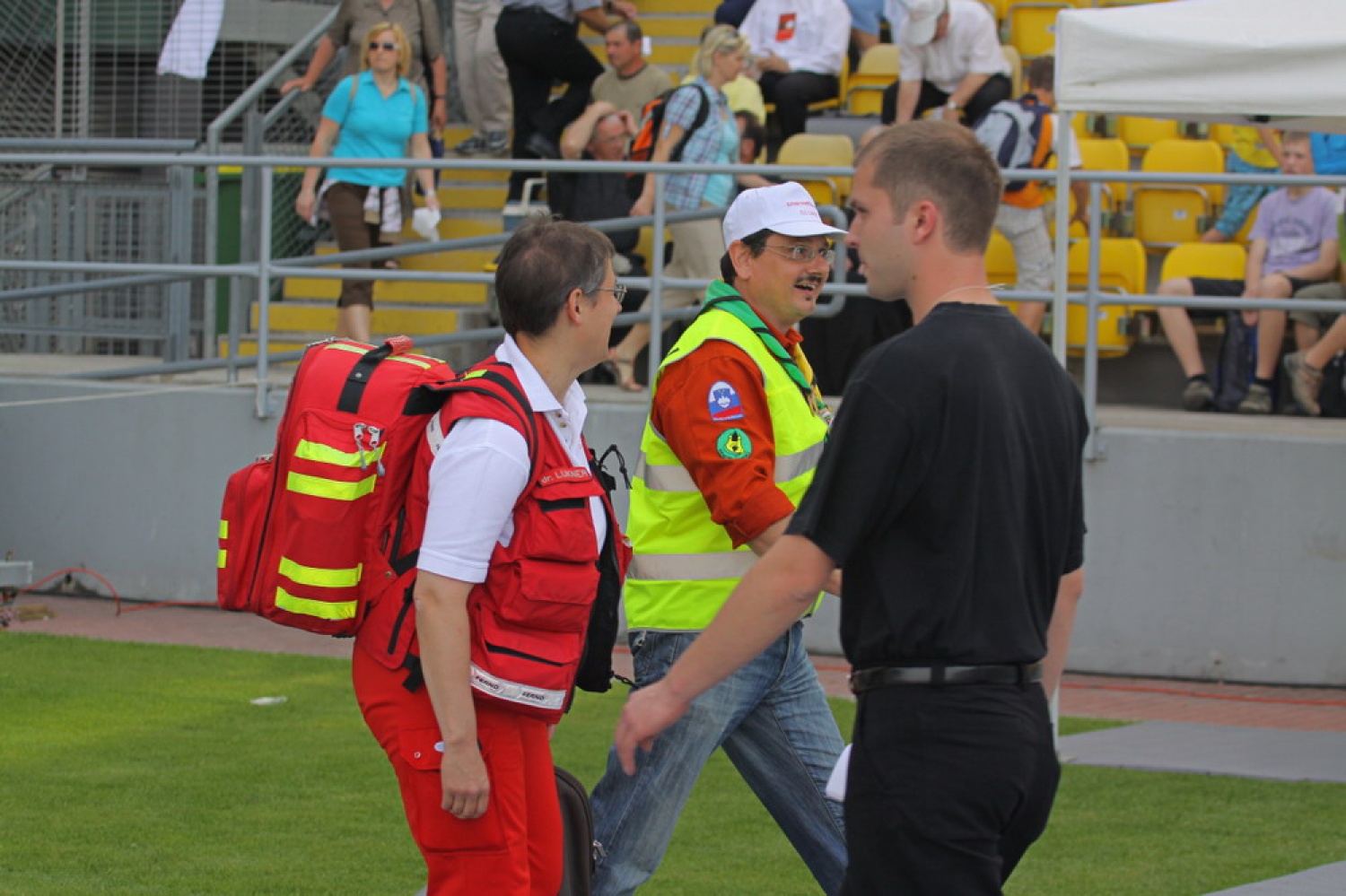 Spremljanje zdravnice na njeno delovno mesto