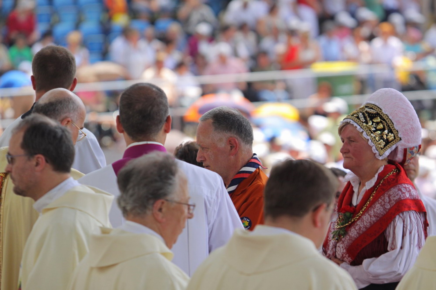 Franci pri sv. obhajilu