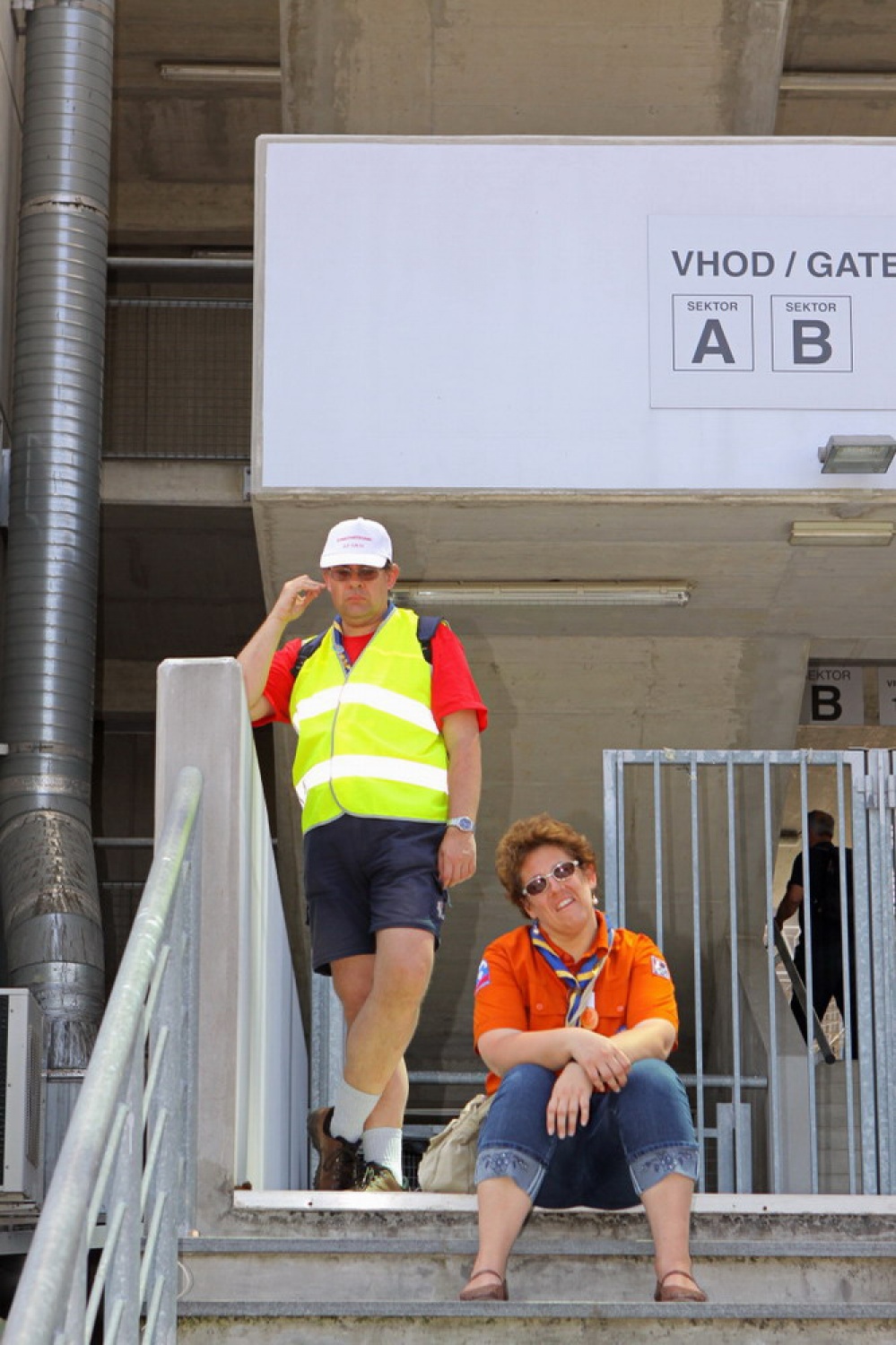 Utrujena, a zadovoljna po zaključku