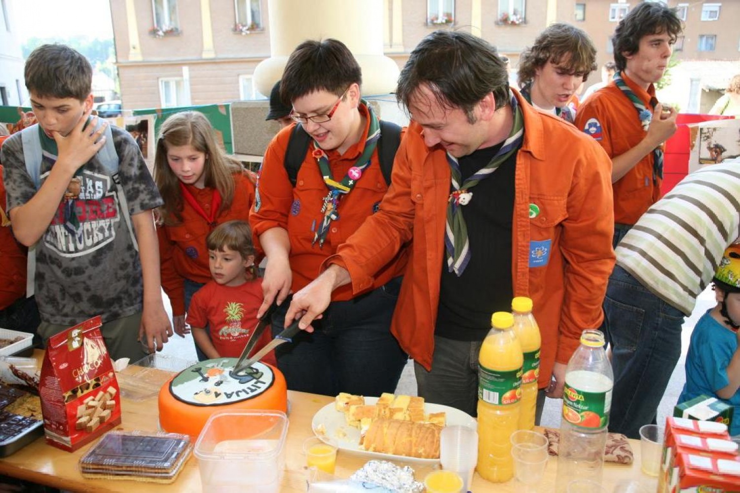 Stegovodkinja in ustanovitelj stega