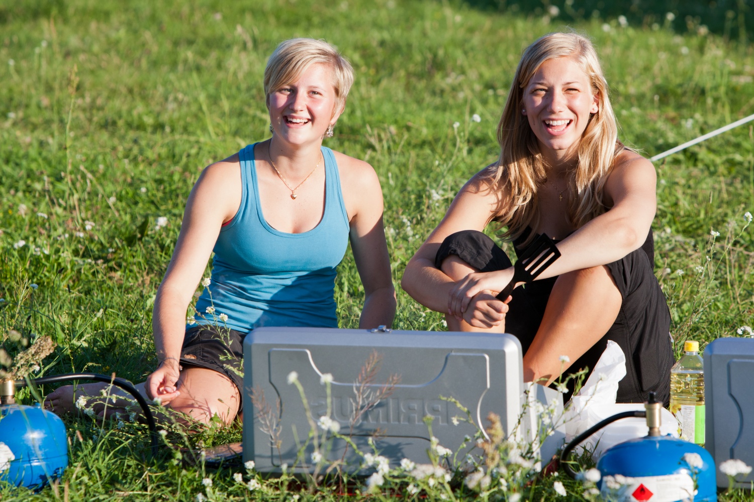 Na sprehodu po taboru