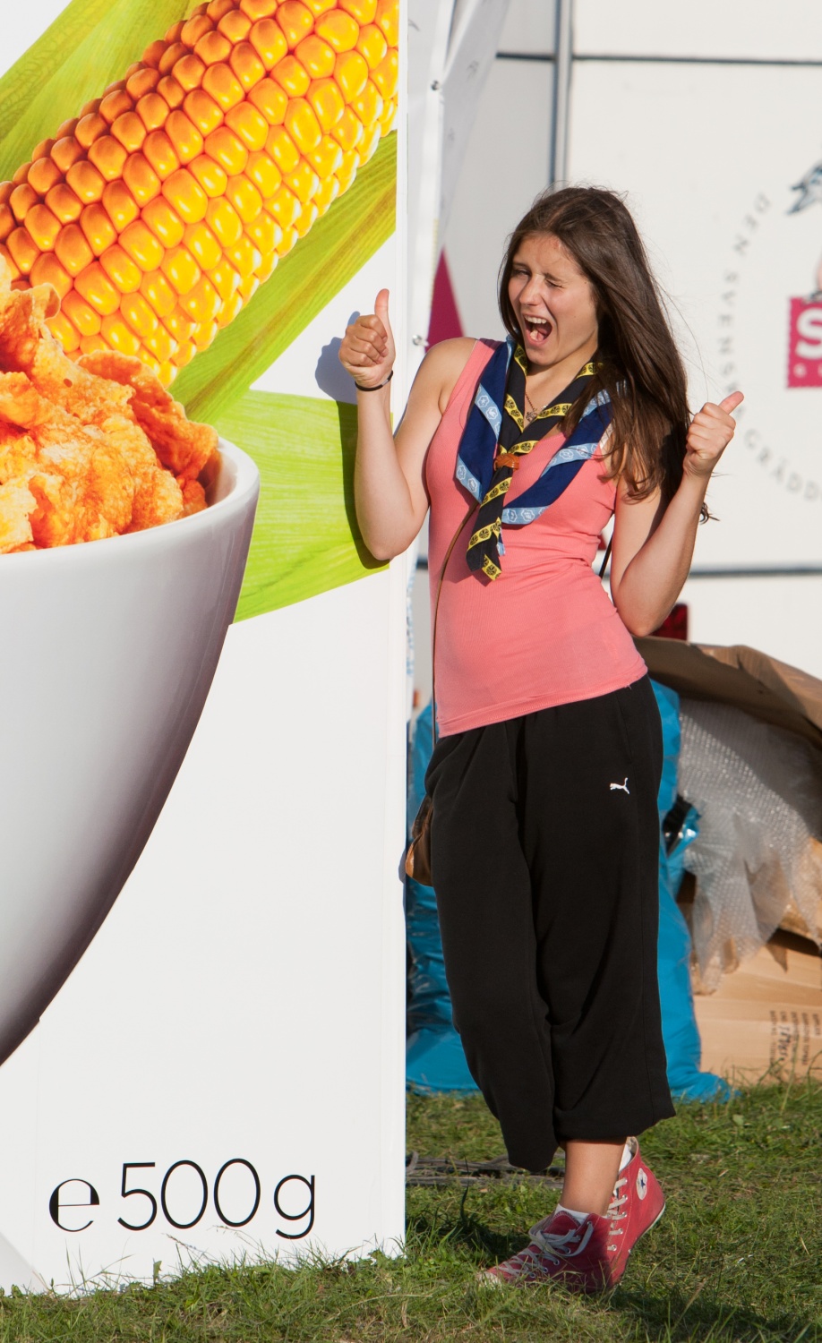 Na sprehodu po taboru