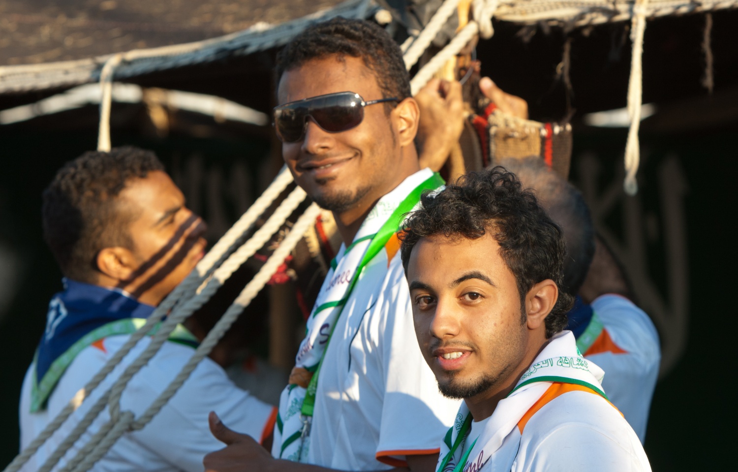 Na sprehodu po taboru