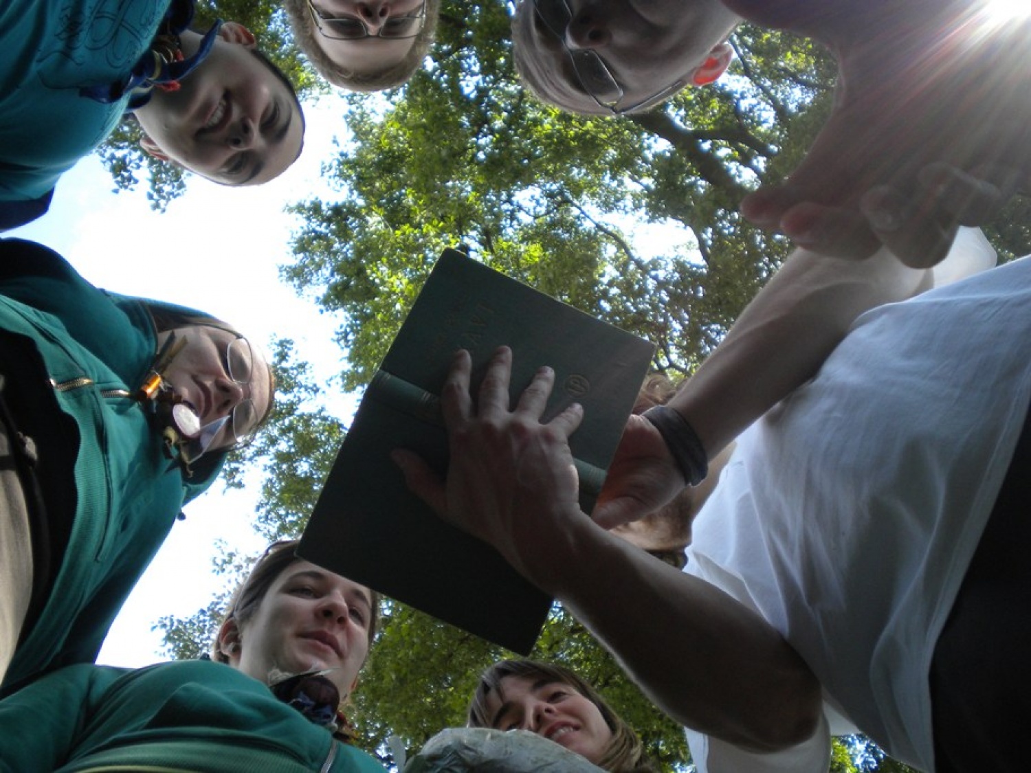 Skupinsko branje knjige Skavt