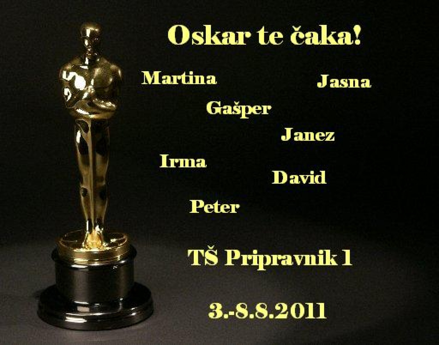 Se sprašuješ, kako boš preživel/a to poletje? Te mikajo nova skavtska poznanstva, dogodivščine, znanje, dobra družba, ideje, motivacija za nove skavtske podvige? Boš v naslednjem letu pripravnik v kateri od vej…? Potem si rezerviraj čas od 3.8. do 8.8. 2011 in se nam pridruži na taborni šoli PRIPRAVNIK 1.