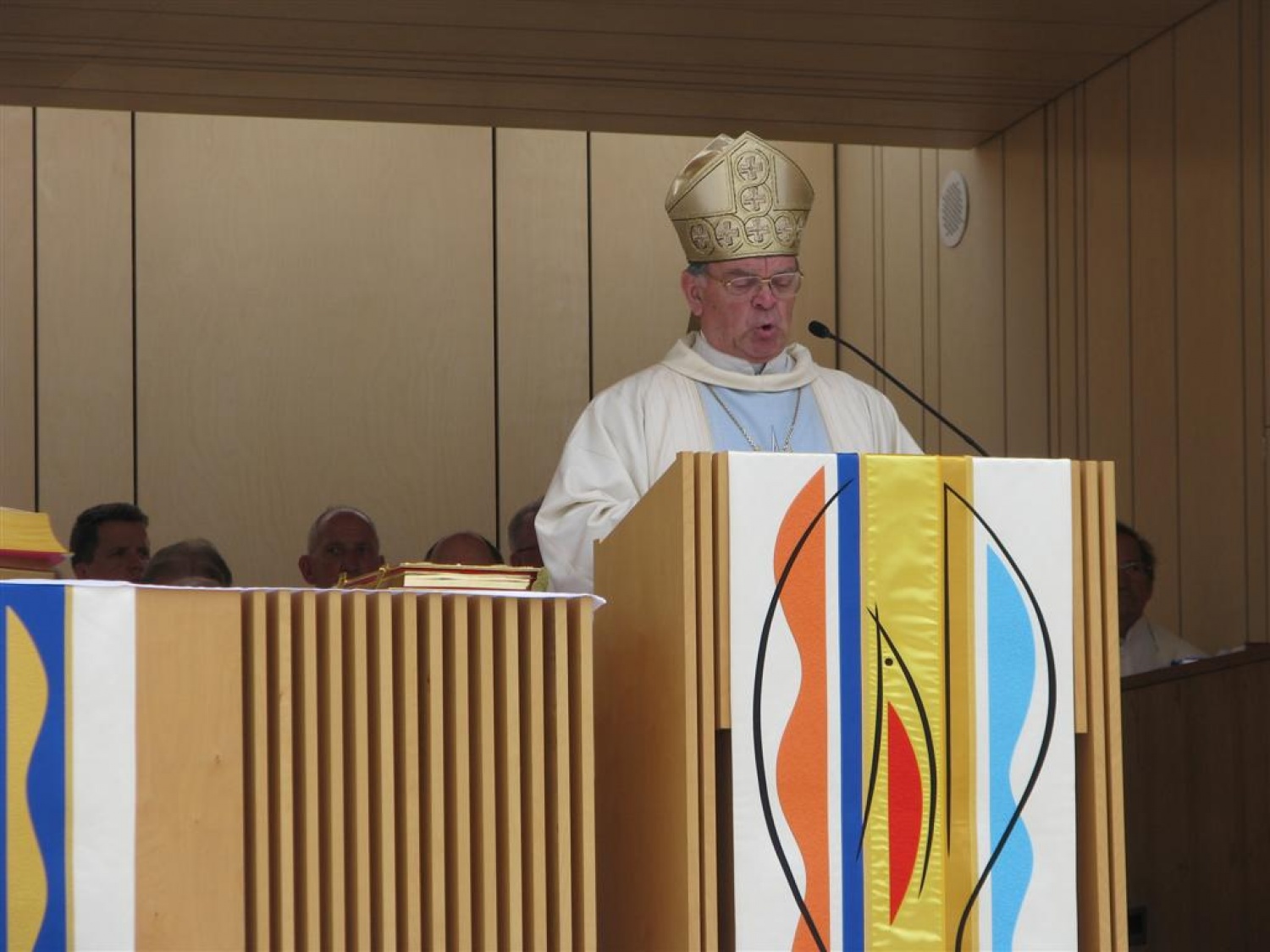 Tudi letos smo skavti služili na romanju bolnikov, invalidov in starejših na Brezjah. Kot skavtska "taksi služba", ki je pomagala ljudem, ki težko hodijo, da so brez nevarnosti prišli na prizorišče svete maše in še na druge izjemno pomembne načine. Tudi kot delilci nasmehov.