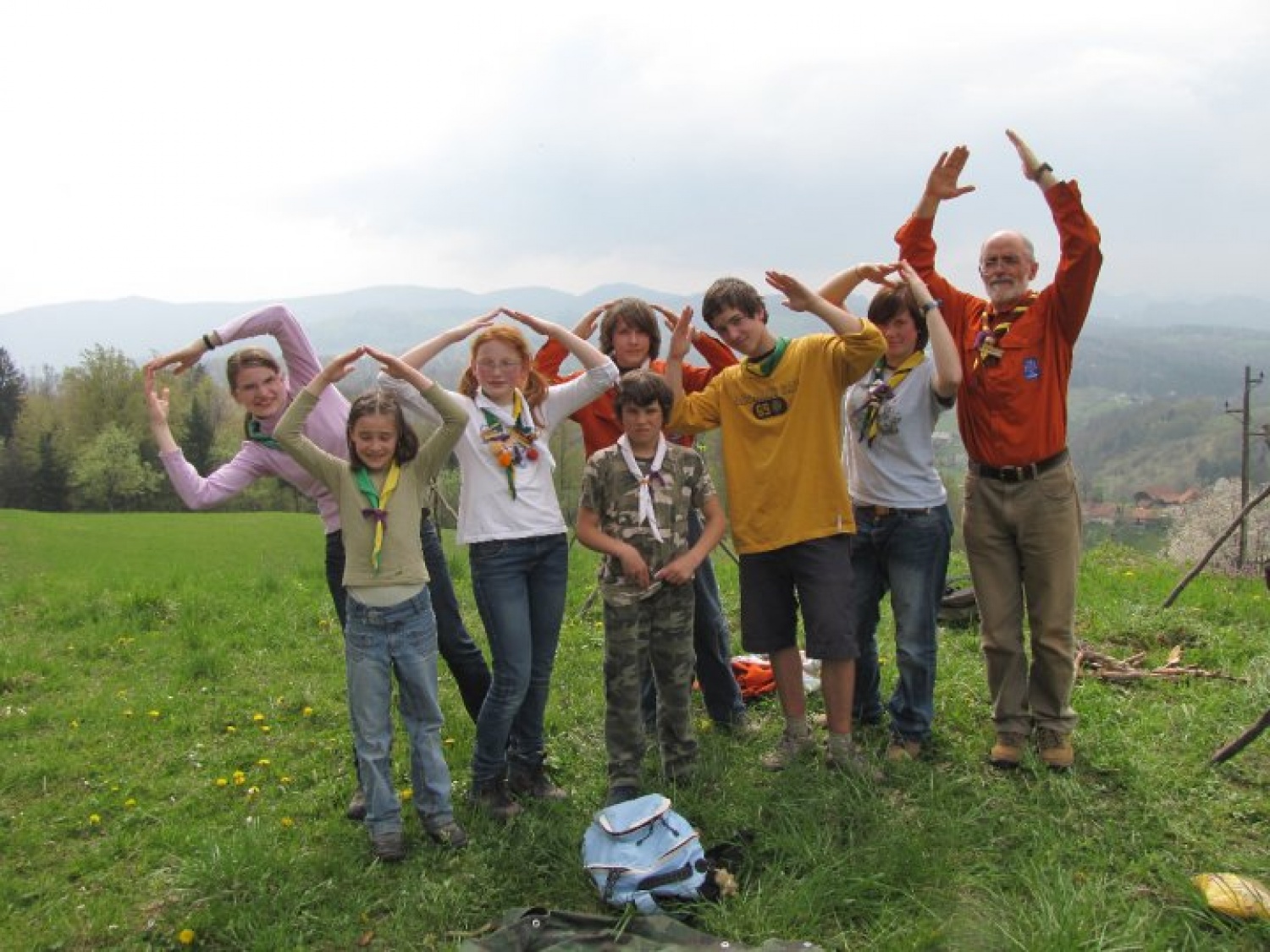 Skupina Novoletne jelke ne orientaciji