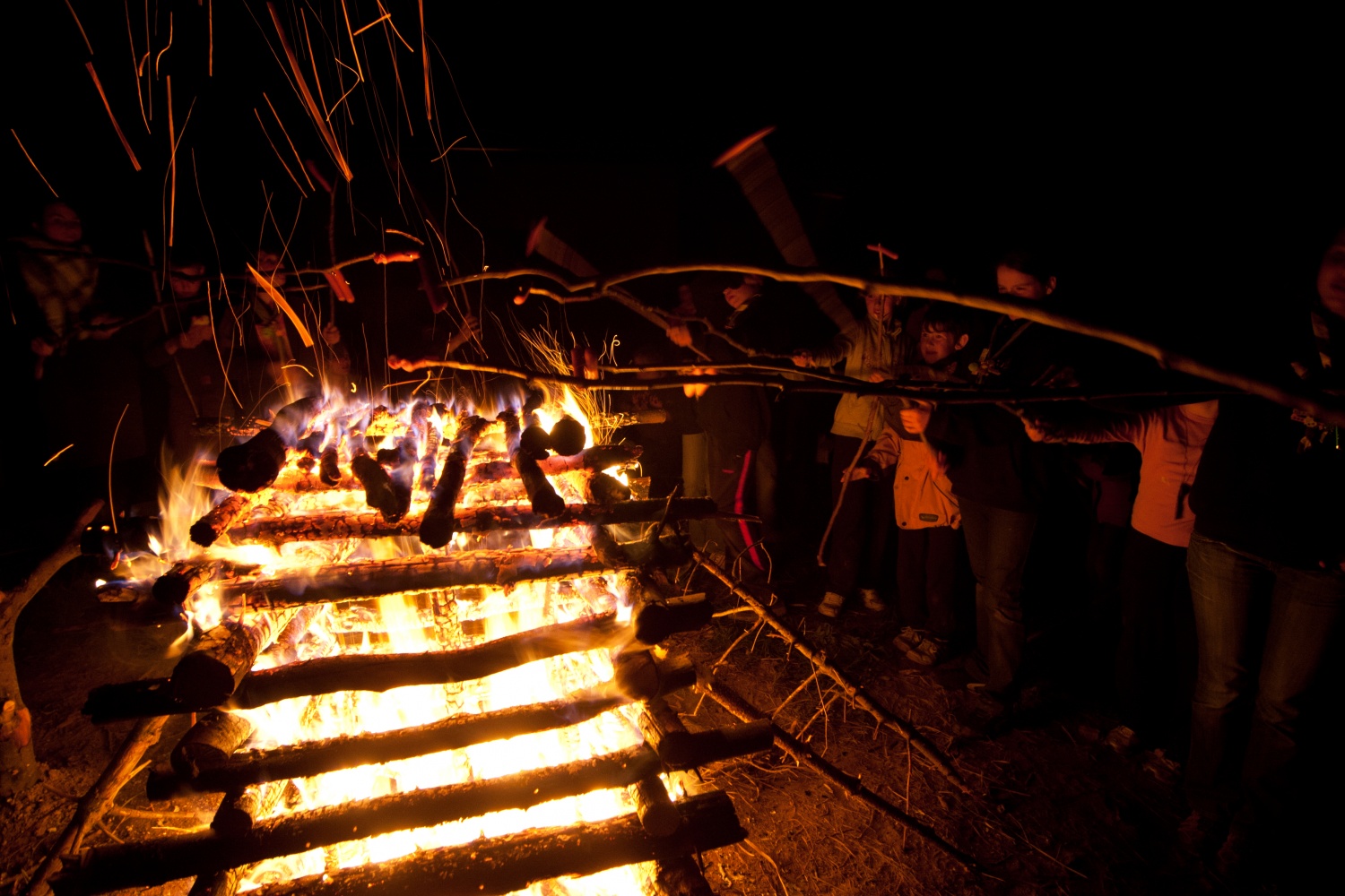 Bil je 7. maj 2011, ko se je steg Homških sončkov zbral, da bi odšel na jurjevanje. Naš dan se je začel z igro in molitvijo. Prišlo je dolgo vozilo z veliko sedeži in štirimi kolesi. Nanj smo dali svojo prtljago in sebe. In odpeljali smo se v Kočevski rog.