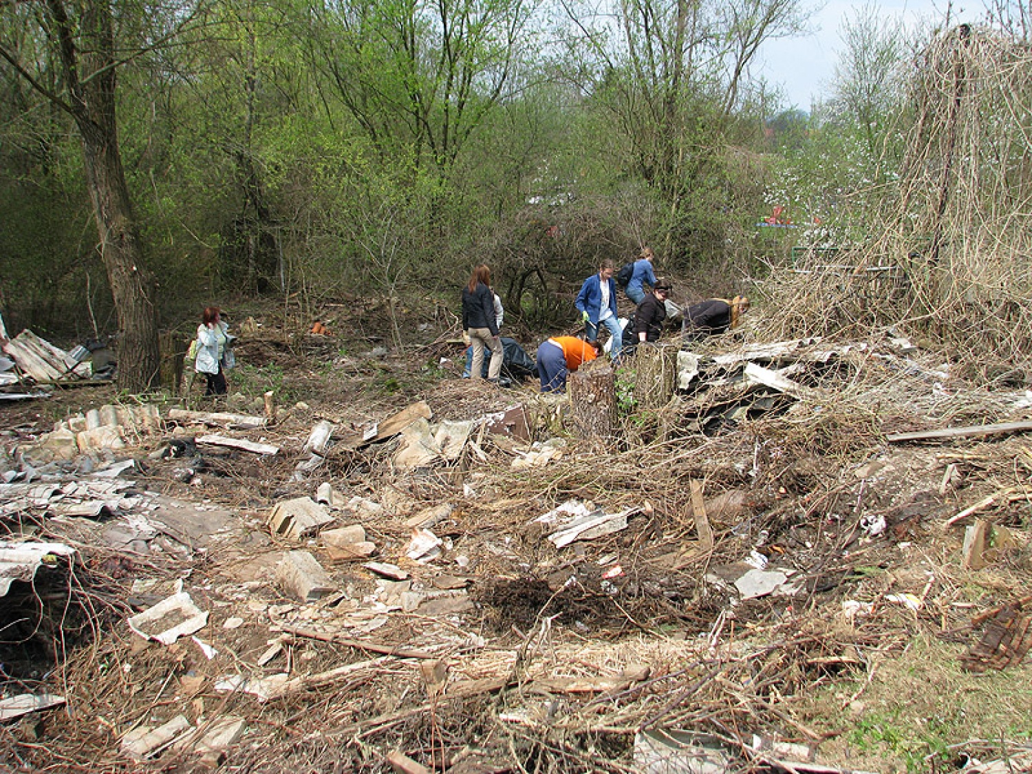 Ljubljana 5 je za akcijo Očistimo Slovenijo prevzela koordinacijo zbirnega mesta pri gradu Fužine. Glede na pogovore z organizatorji se nam je obetal nor dan z velikim številom prostovoljcem. In res je bil!
