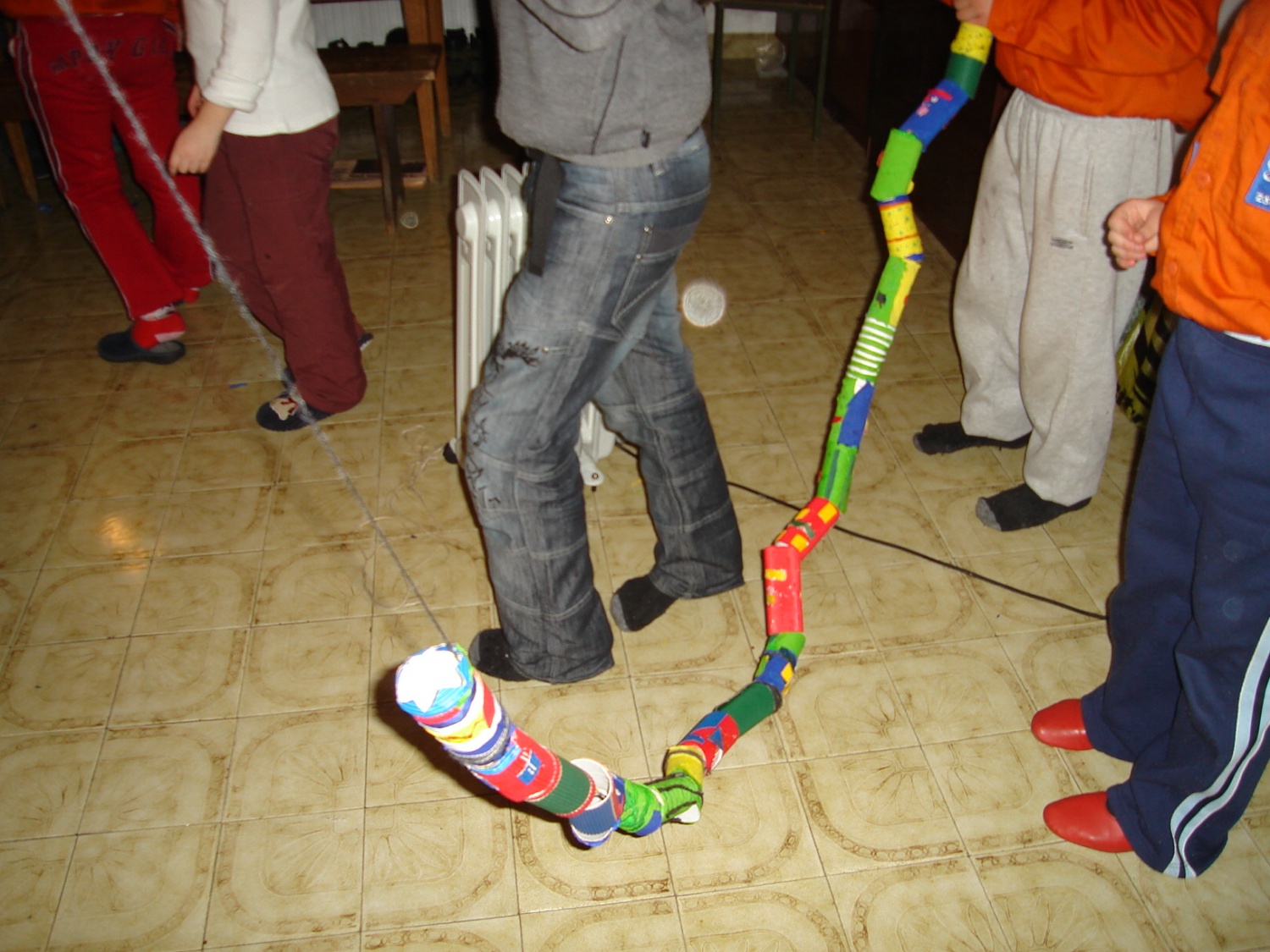 končni izdelek..kača