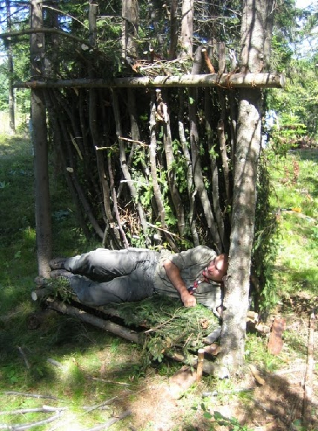 V soncu je bivakiranje pesem.