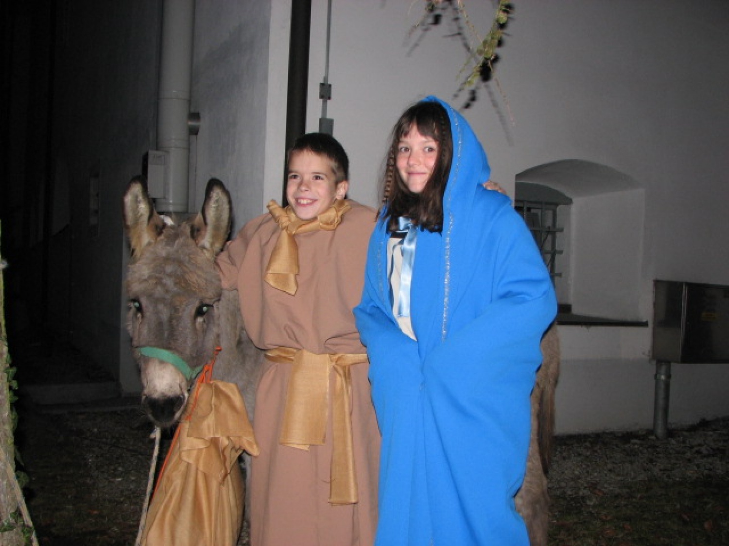 Jožef in Marija v mladih letih