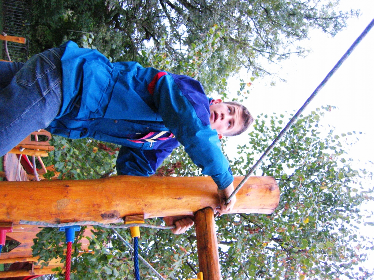 postavitev opičjega mostu