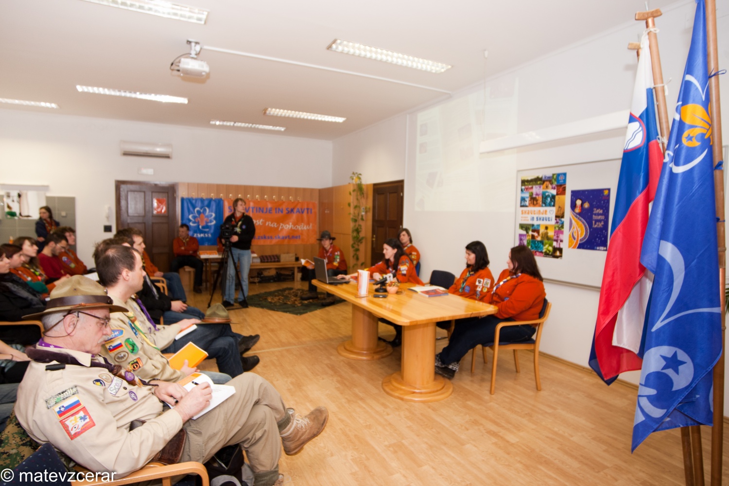 Tudi taborniki niso manjkali