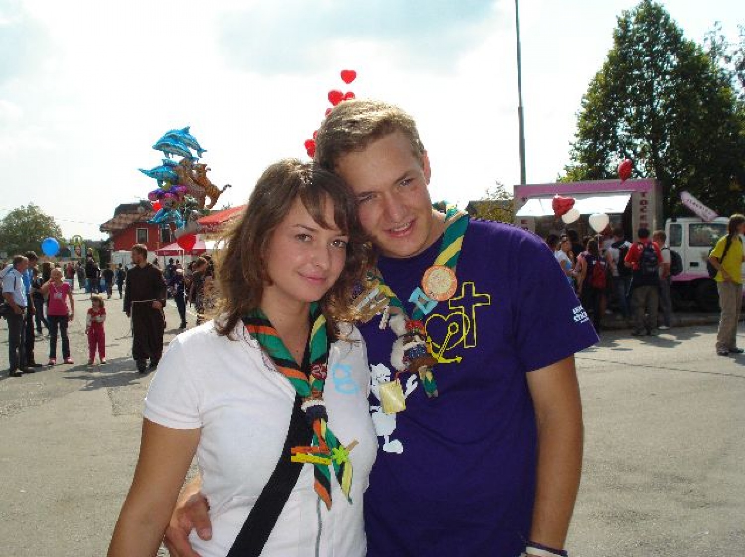 veliko skavtov je bilo tudi animatorjev