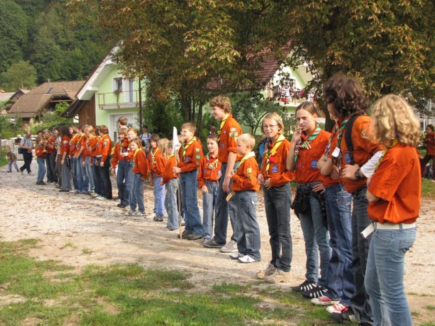 Uspešen začetek skavtskega leta za steg Škofja Loka 1 - Steg Grajskih zamorcev.