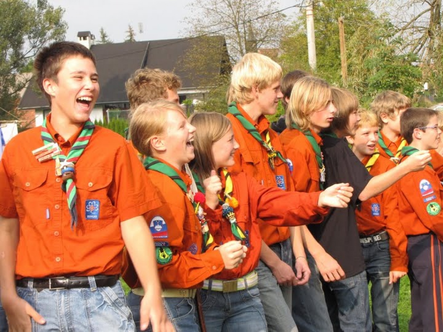 Uspešen začetek skavtskega leta za steg Škofja Loka 1 - Steg Grajskih zamorcev.