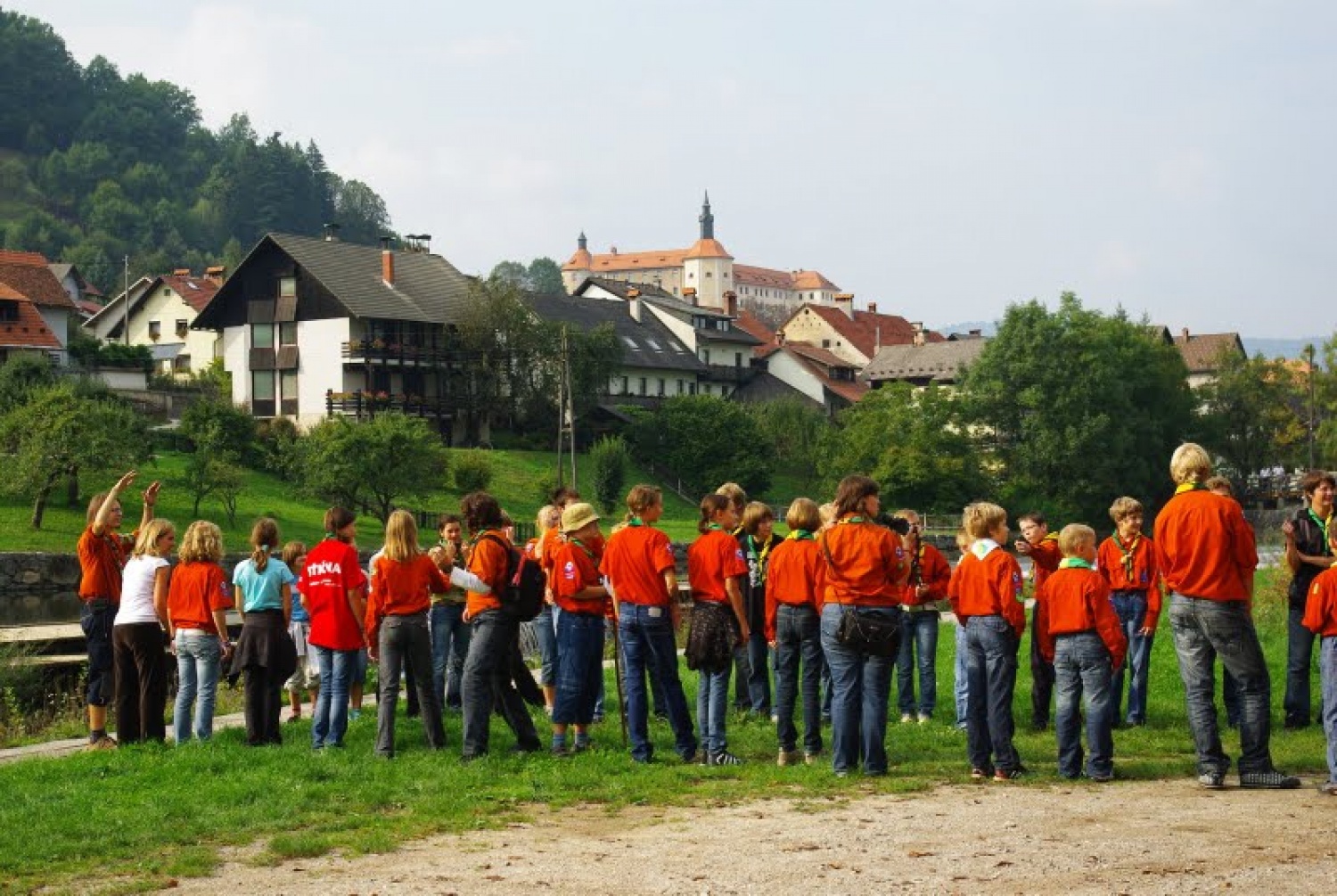 Uspešen začetek skavtskega leta za steg Škofja Loka 1 - Steg Grajskih zamorcev.