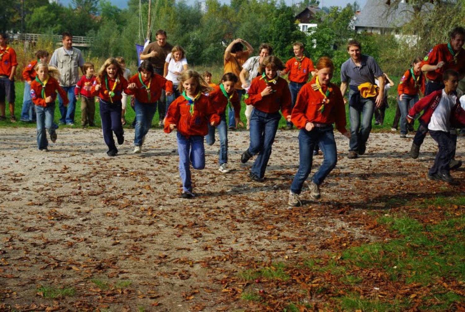 Uspešen začetek skavtskega leta za steg Škofja Loka 1 - Steg Grajskih zamorcev.