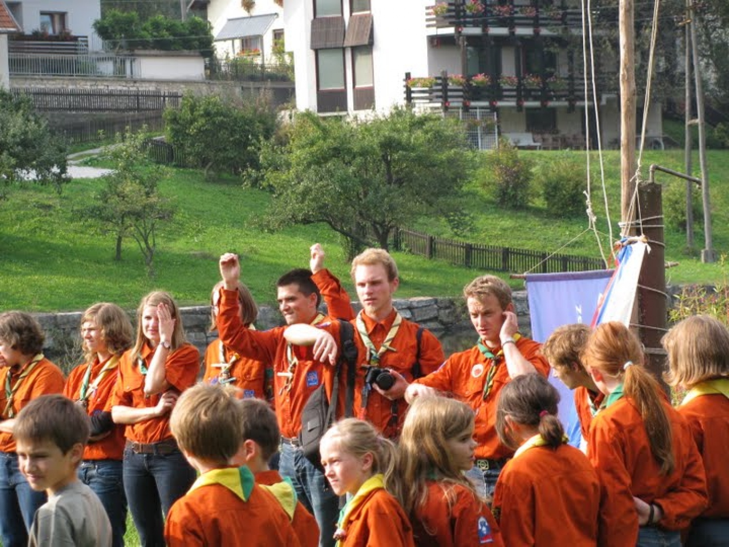 Uspešen začetek skavtskega leta za steg Škofja Loka 1 - Steg Grajskih zamorcev.