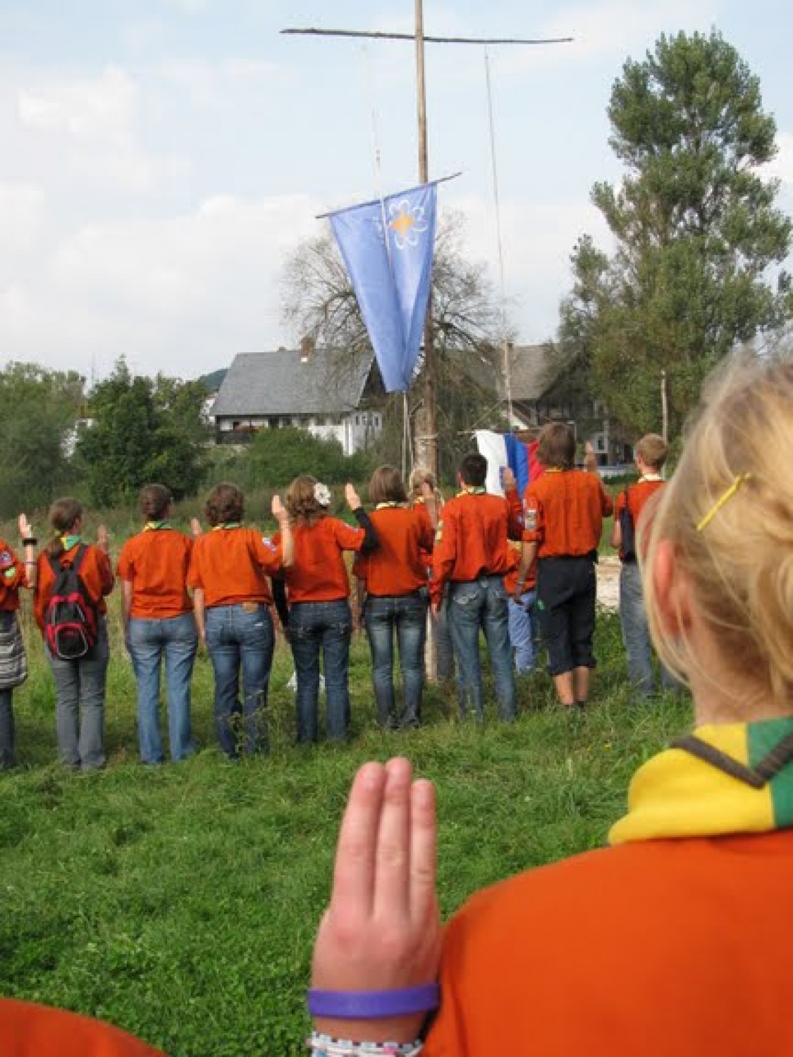 Uspešen začetek skavtskega leta za steg Škofja Loka 1 - Steg Grajskih zamorcev.
