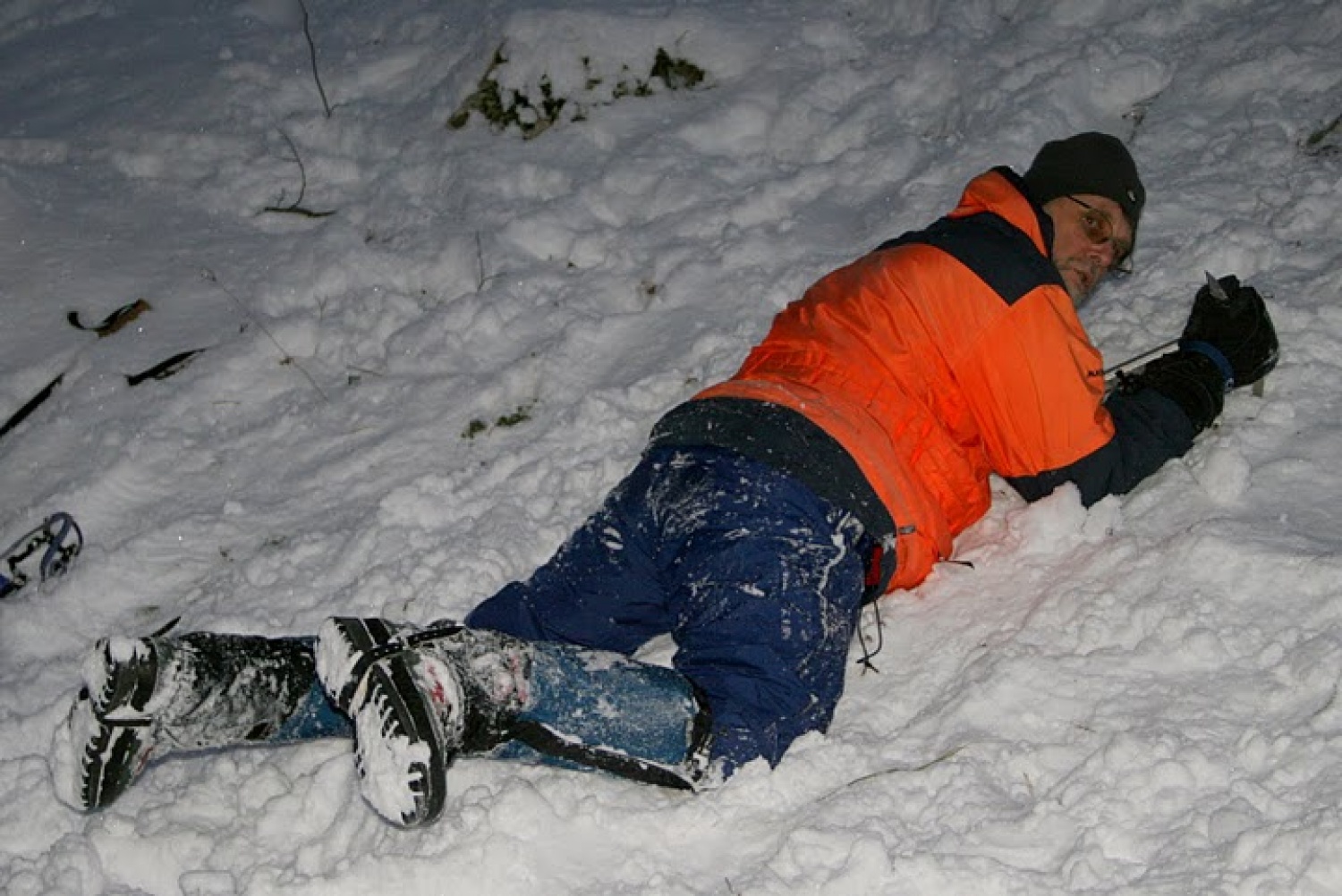 Vstavljanje s cepinom po zdrsu