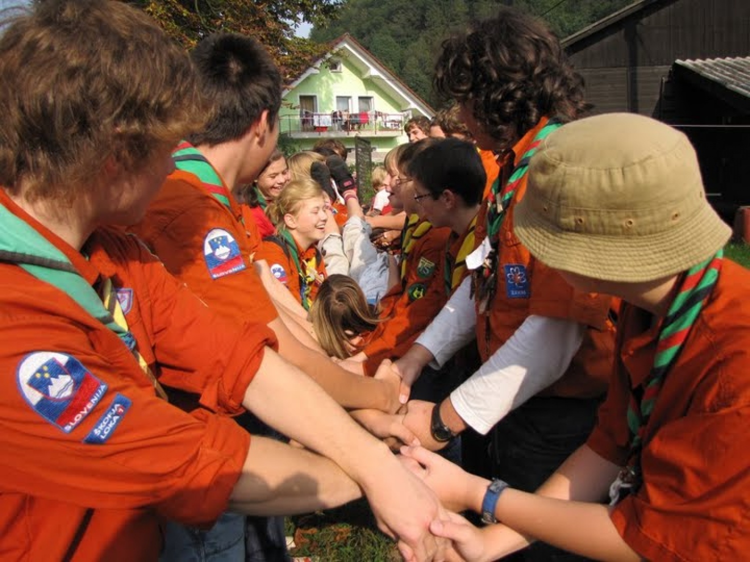 Sprejem novink v Freisinško četo
