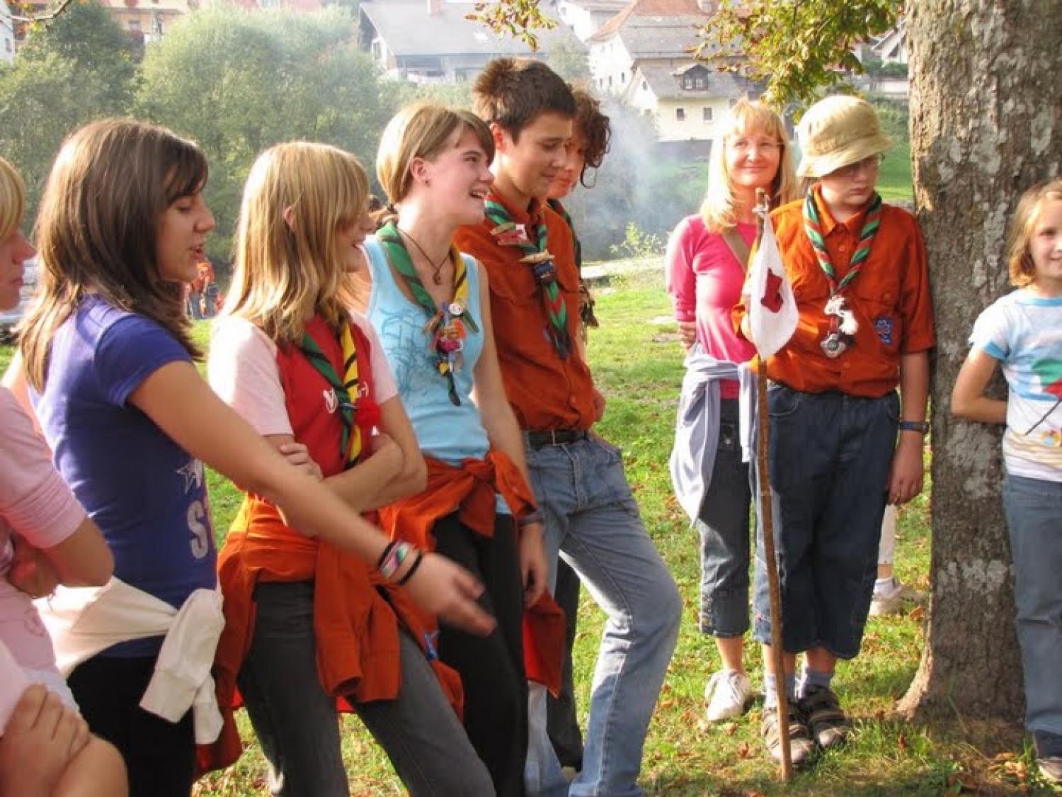 Uspešen začetek skavtskega leta za steg Škofja Loka 1 - Steg Grajskih zamorcev.
