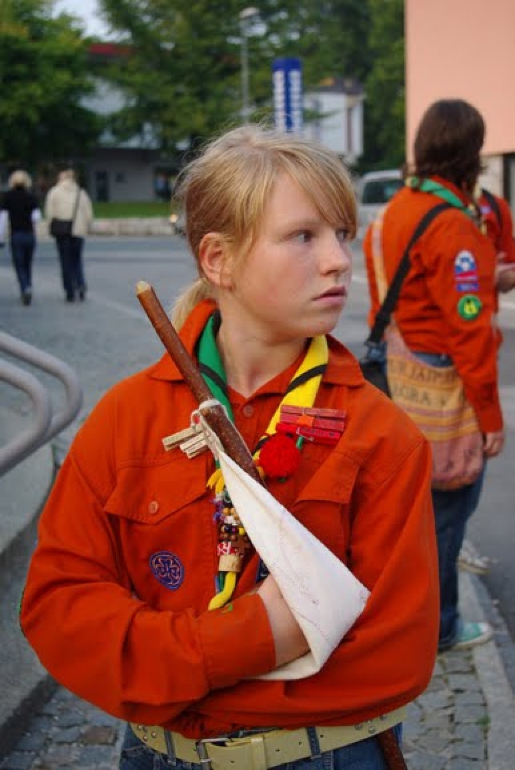 Uspešen začetek skavtskega leta za steg Škofja Loka 1 - Steg Grajskih zamorcev.