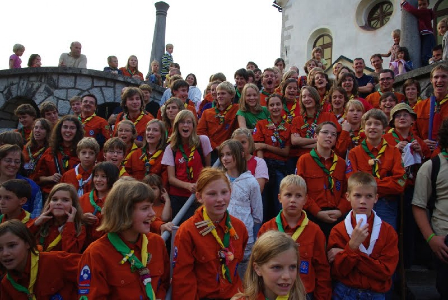 Uspešen začetek skavtskega leta za steg Škofja Loka 1 - Steg Grajskih zamorcev.