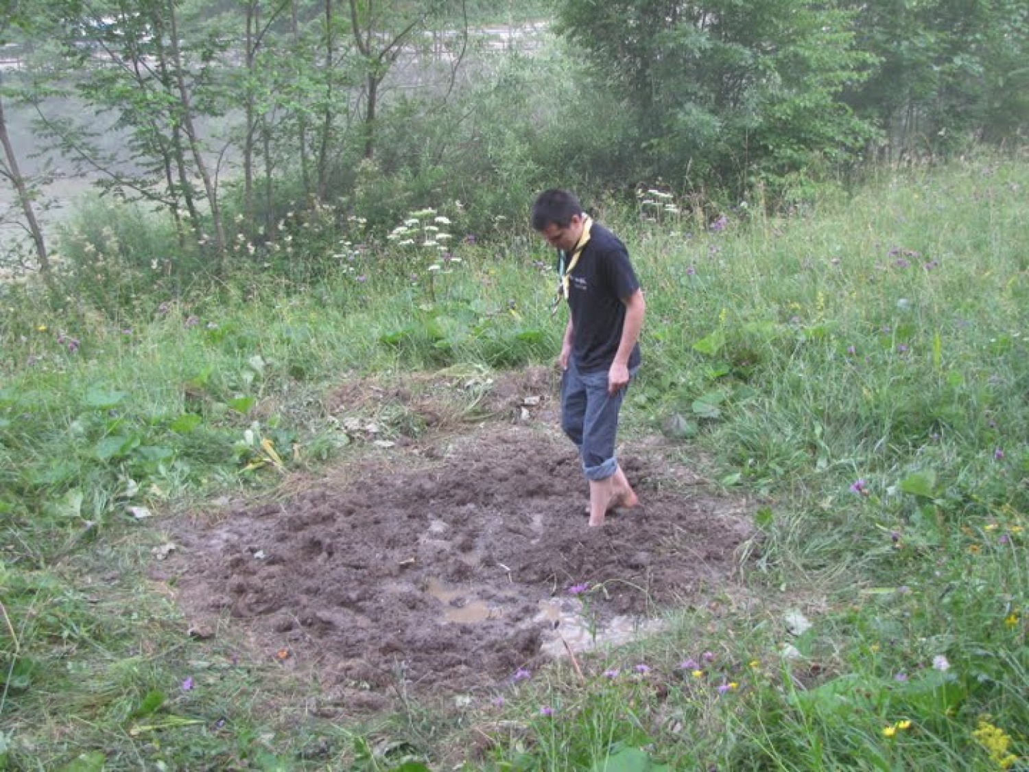 pripravljanje poti preživetja