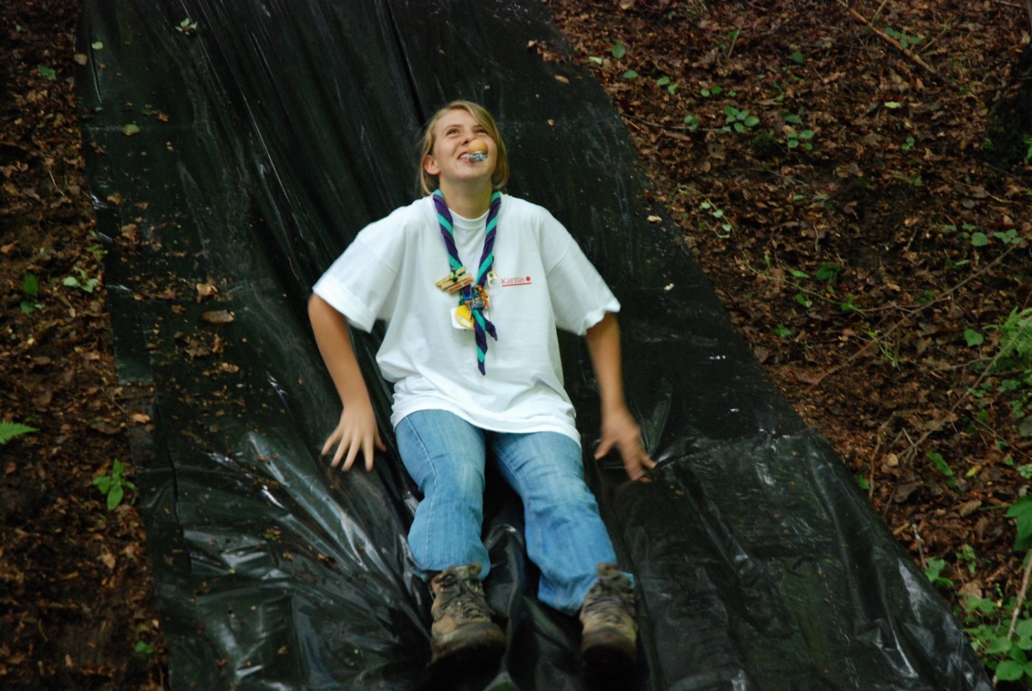 spuščanje po toboganu z jajcem 2.