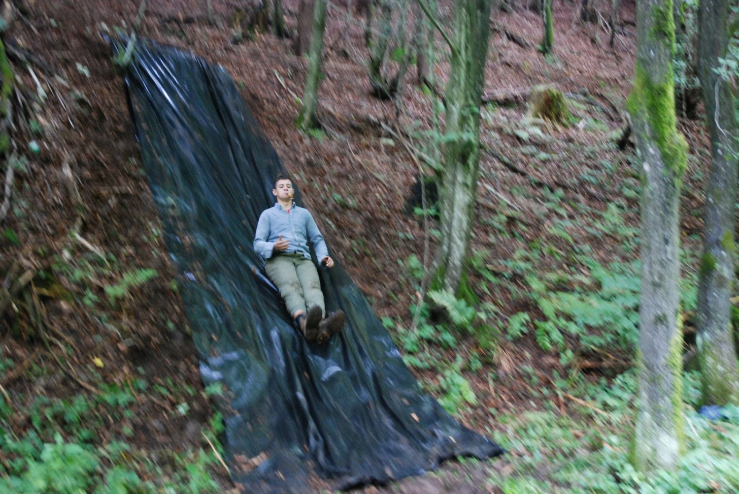 spuščanje po toboganu 3.