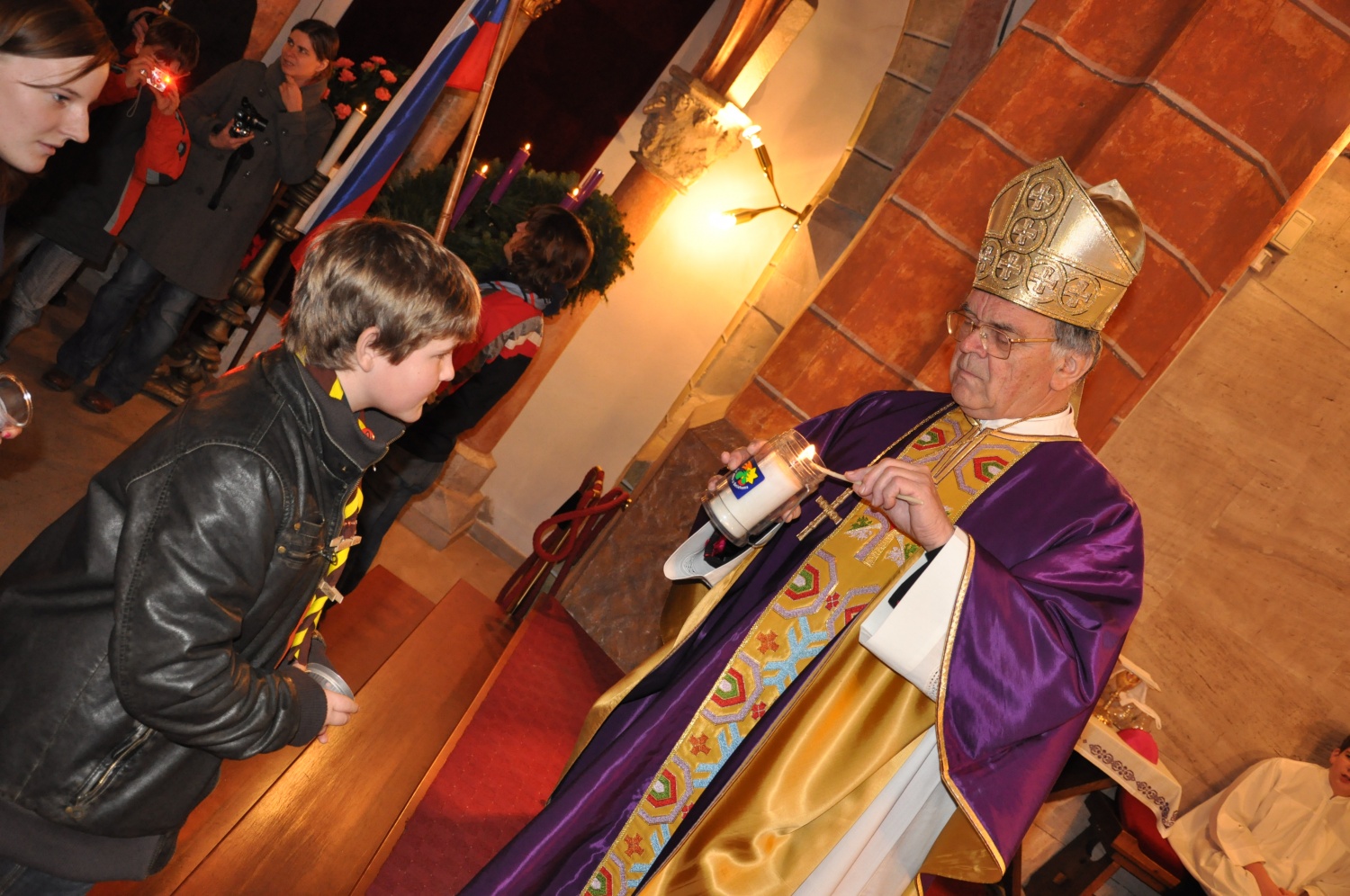 Sprejem LMB za mariborsko regijo, praznovanje kjer je glavno darilo mir!