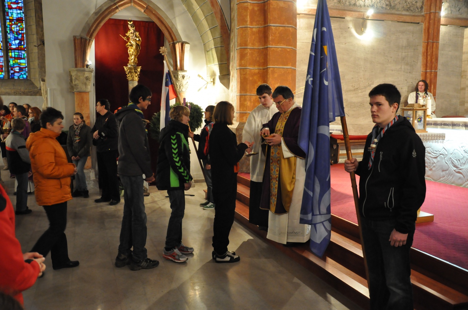 Sprejem LMB za mariborsko regijo, praznovanje kjer je glavno darilo mir!