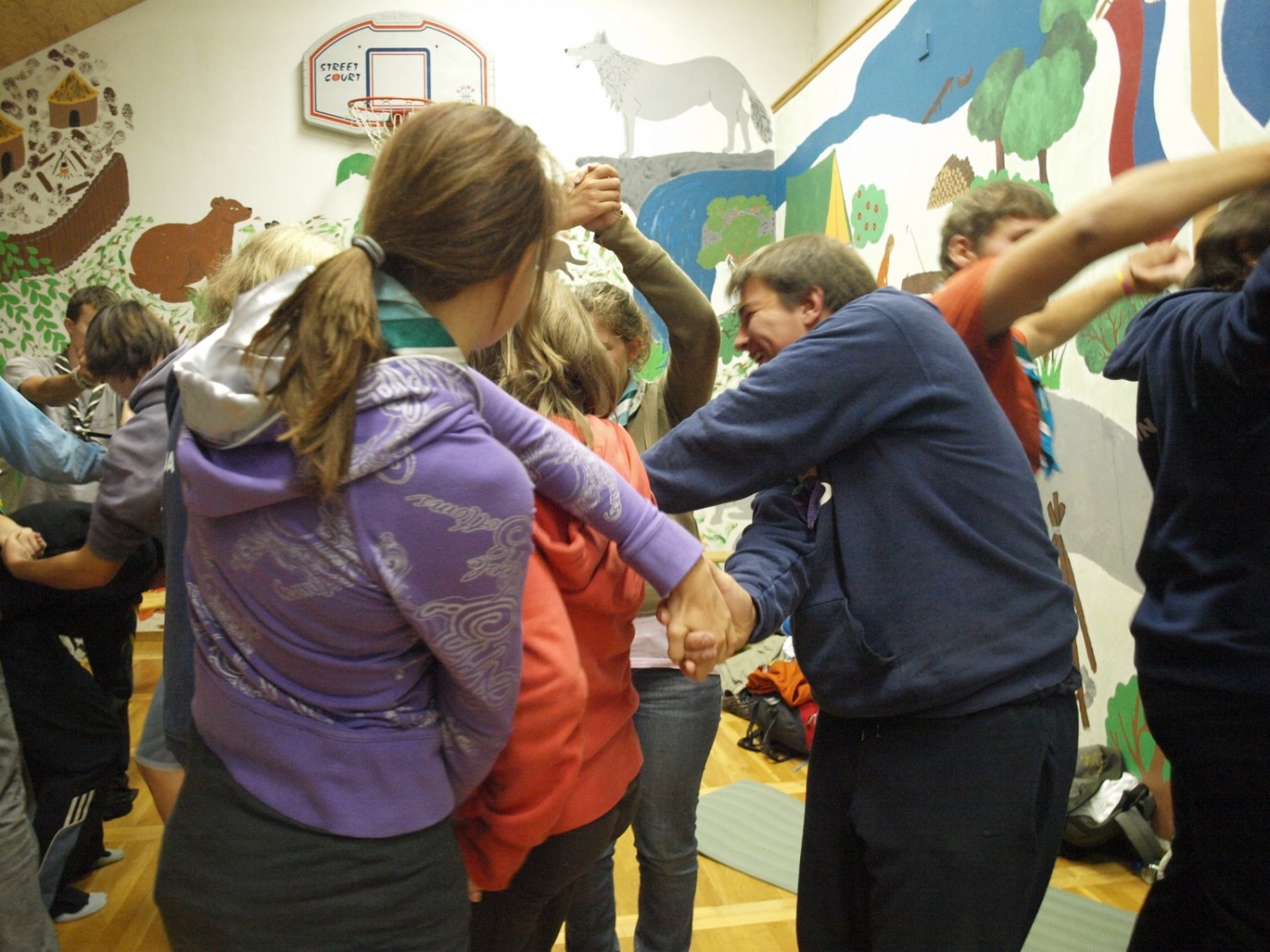 naredimo ogromen vozel