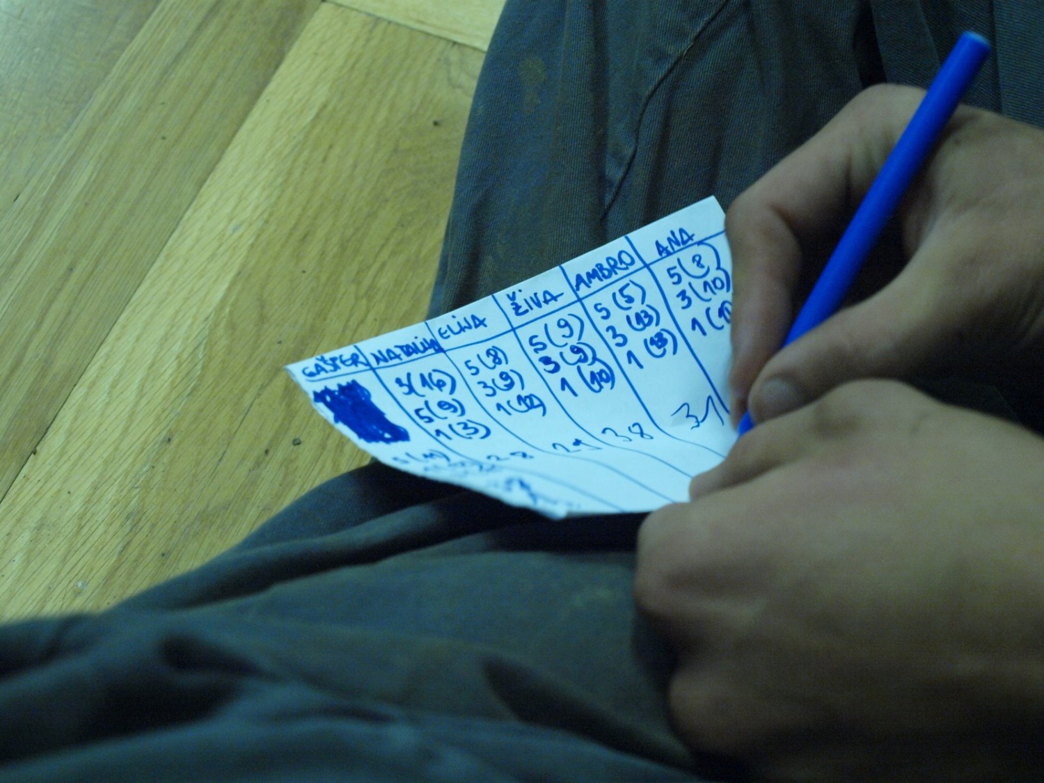 ocenjevanje manekenk in manekenov