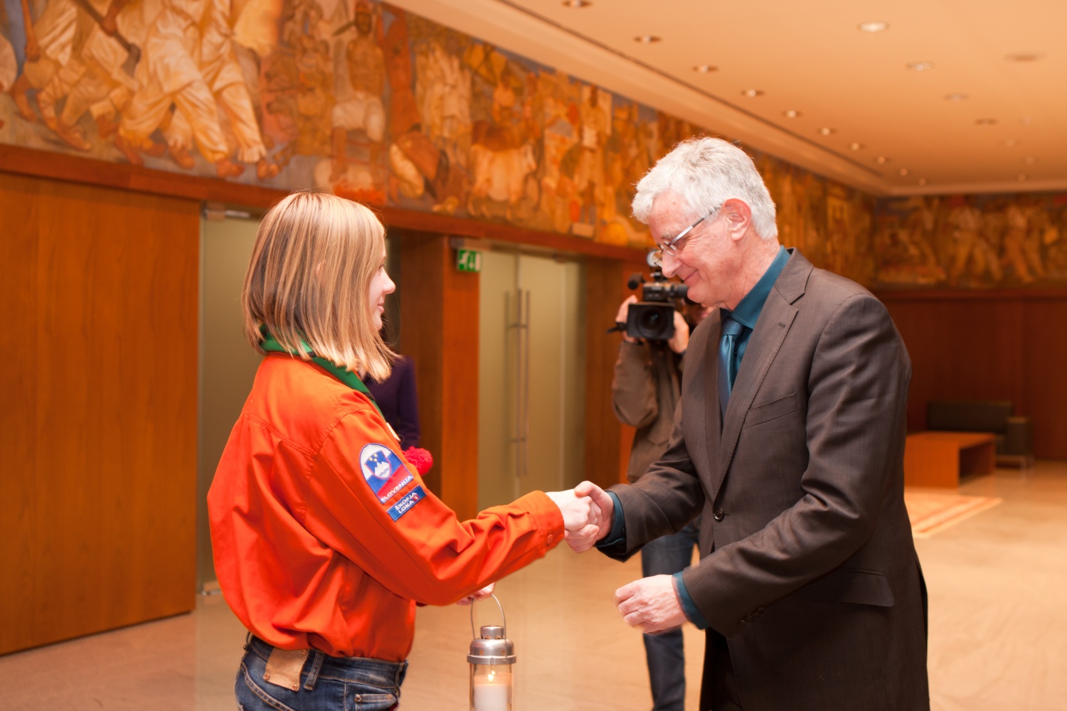 Sprejem LMB v parlamentu